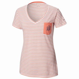 Columbia PFG Monogram™ Tee Dam Rosa/Vita (TRDJA7051)